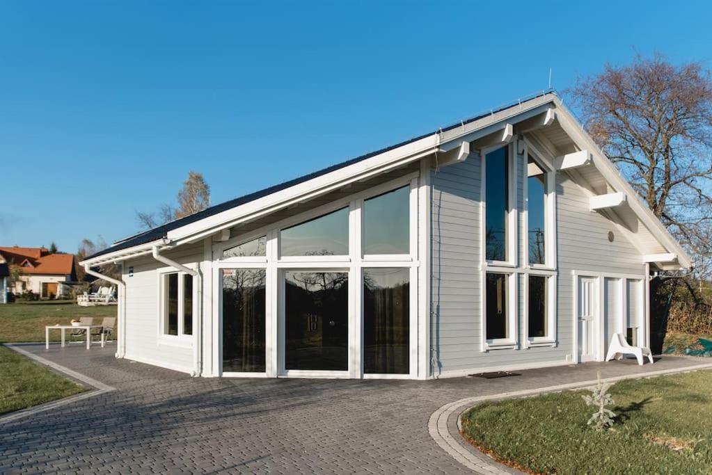 Babiogorska Perelka W Skandynawskim Stylu Z Sauna I Kominkiem Jordanow Exterior photo