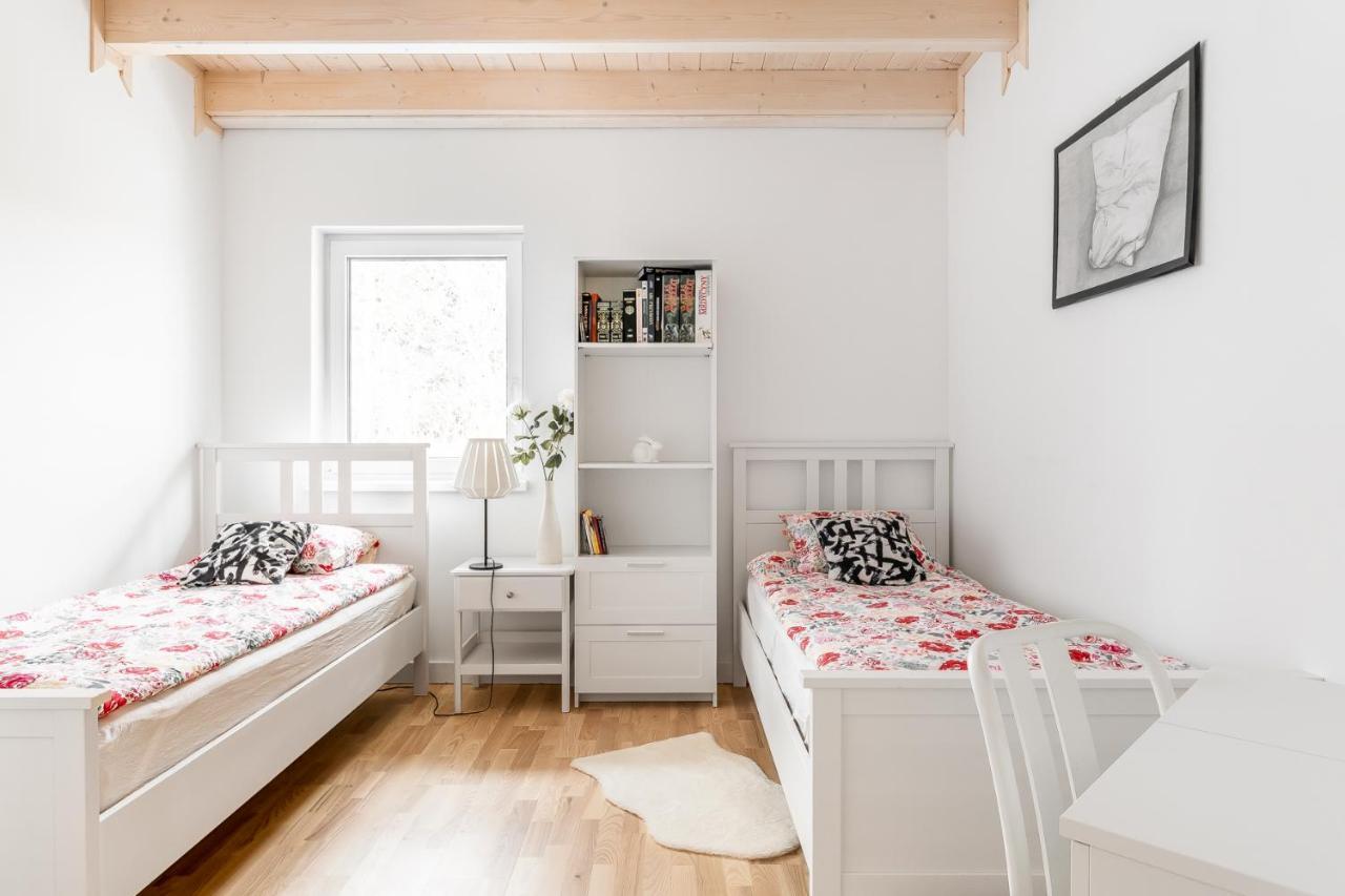 Babiogorska Perelka W Skandynawskim Stylu Z Sauna I Kominkiem Jordanow Exterior photo