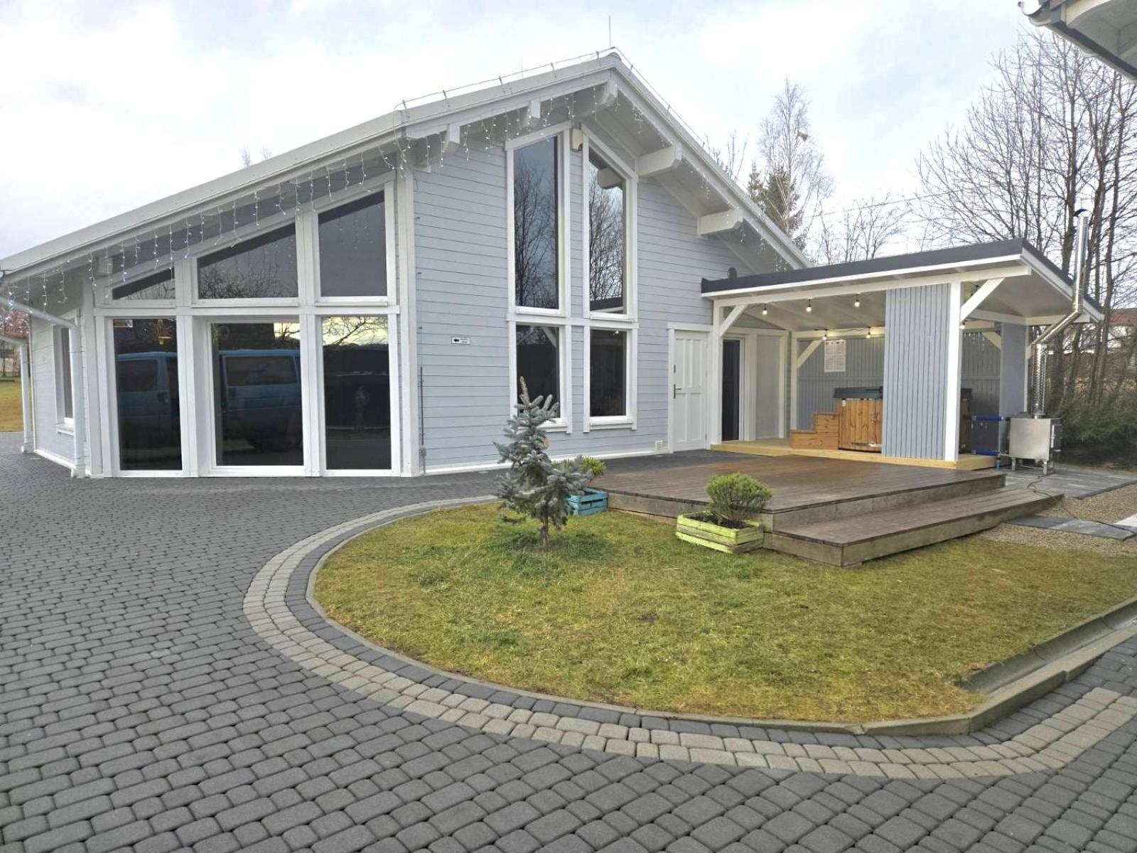 Babiogorska Perelka W Skandynawskim Stylu Z Sauna I Kominkiem Jordanow Exterior photo